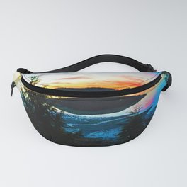Sunrise in Ucluelet on Vancouver Island, BC Fanny Pack