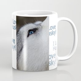 Husky eye Coffee Mug