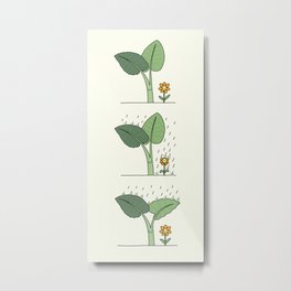 plant seeds of kindness Metal Print | Hope, Love, Plant, Flower, Positive, Kindness, Growth, Leaves, Encouragement, Garden 