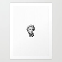 Bust of Alexander the Great Art Print