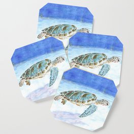 Sea turtle underwater Coaster