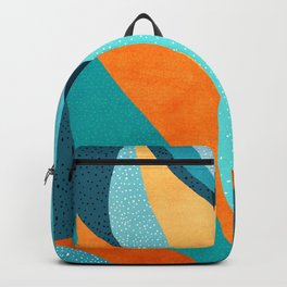 Abstract Tropical Foliage Backpack