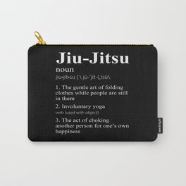 Definition Brazilian Jiu Jitsu Gifts for Jiu Jitsu BJJ Gifts Carry-All Pouch