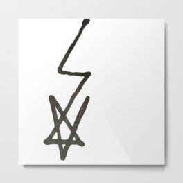 MISANDRCULT simple Metal Print | Logo, Graphicdesign, Post Industrialrecycledresin, Misandrcult 