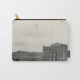 Palace of Versailles Carry-All Pouch | Photo, Chateau, Parisiloveyou, Lake, Versailles, Vintage, Black And White, Vintageparis, Seagulls, Paris 