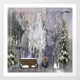 The Magic Of A Winter Day Art Print