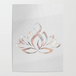 Yoga Lotus Poster