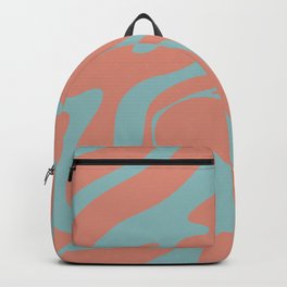 33 Abstract Liquid Swirly Shapes 220725 Valourine Digital Design  Backpack | Matisse, Swirl, Hippy, Shapes, Nostalgic, Doodle, Wavey, Nature, Pattern, Psychedelic 
