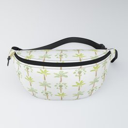 Tropical Tree Print Fanny Pack