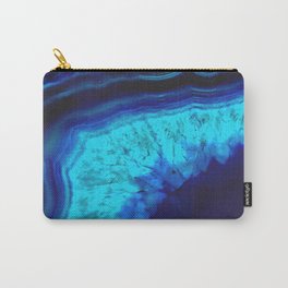 Royal Blue Turquoise Agate Carry-All Pouch