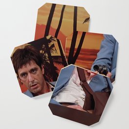 Al Pacino, Scarface 1983 Coaster