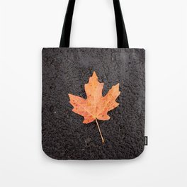Maple Leaf Photography Print Tote Bag