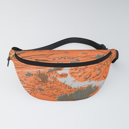 Canyon Arch Block Print Fanny Pack