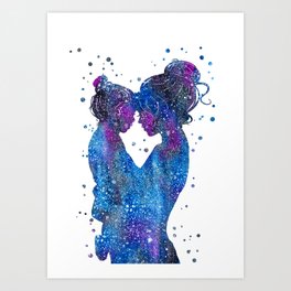 Mother Daughter Art Prints For Any Decor Style Society6