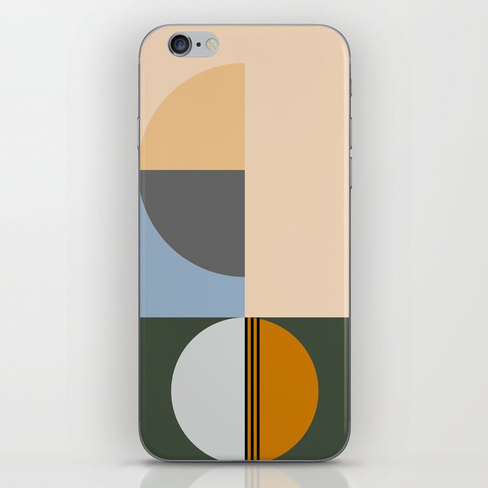 Contemporary 40 iPhone Skin | Graphic-design, Graphicdesign, Design, Compositation, Contemporary, Modern, Geometric, Shapes, Mid-century, Abstract-modern