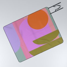 Abstract Geometry 123 Picnic Blanket