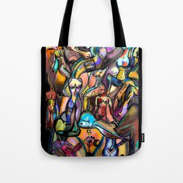 watercolor women Tote Bag
