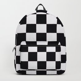 Black and White Backpack | Pattern, Trend, Shape, Effect, Abstract, Gradient, Simple, Idea, Colourful, Design 
