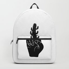 Look, a Cactus Backpack | Dirty, Pop Art, Blackhand, Boho, Minimalism, Minimal, Drawing, Nature, Graphicdesign, Plant 