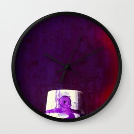 Sprayed Wall Clock