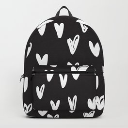 Heart hand drawn seamless pattern Backpack | Gift, Language, Best, Greeting, Boyfriend, Women, Friend, Cute, Heart, Christmas 