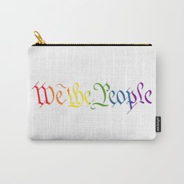 We the People Carry-All Pouch | Generalwelfare, Graphicdesign, Liberty, Richness, Thepeople, Justice, Words, Digital, Pulaskishepherd, Preamble 