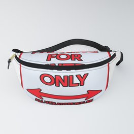 Painters Parking sign painter gift Fanny Pack
