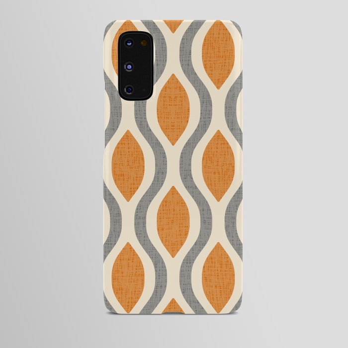 Colorful Ogee Pattern 724 Android Case | Graphic-design, Mid-century-modern, Modern, Mid, Century, Modernist, Bohemian, Geometric, Moroccan, Ogee
