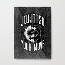 Brazilian Jiu-jitsu Chess Kings Metal Print | Training, Graphicdesign, Chess, Mixed, Jiu Jitsu, Jiu, Combat, Jitsu, Art, Harmony 