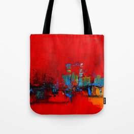 Red Inspiration Tote Bag