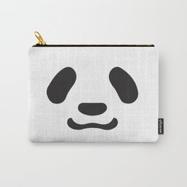panda kun Carry-All Pouch | Head, Cafe, Japanese, Anime, Josei, Panda, Bear, Black And White, Graphicdesign, Shirokuma 