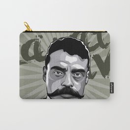 Emiliano Zapata - Trinchera Creativa Carry-All Pouch | Pop Art, Vector, Illustration, Digital 