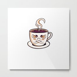 Espresso Metal Print | Hotdrink, Espresso, Drink, Coffee, Christmas, Strong, Barrister, Painting, Caffeine, Birthday 
