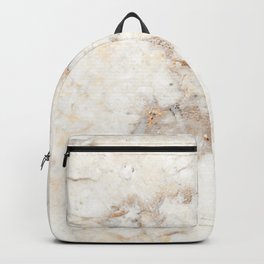 Marble Natural Stone Grey Veining Quartz Backpack | White, Luxluxury, Seam, Marbled, Marble, Crackled, Beige, Veining, Gray, Graphicdesign 
