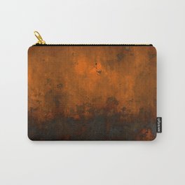 Grunge dark orange rustic wall Carry-All Pouch | Iron, Parchment, Old, Rough, Surface, Kitchen, Stain, Stucco, Graphicdesign, Thanksgiving 