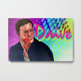 Drive Poster v4 Metal Print | Pop Art, Digital, Movies & TV 