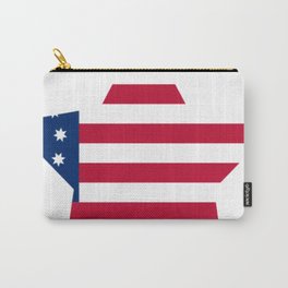 United States Bennington '76 Flag Star Carry-All Pouch | America, Graphicdesign, International, Flag, Banner, Unitedstates, Historical, Digital, Star, Frederickholiday 