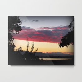 Colorado Skies Metal Print | Beauty, Dusk, Mountains, Photo, Red, Rockies, Nature, Sunset, Colorado, Colors 