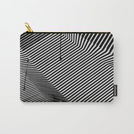 Black and White Concrete art for modern home decoration. Carry-All Pouch | Abstractart, Homedecor, Urbanart, Vintage, Modish, Modernism, Psychedelic, Decor, Fineart, Urbangallery 