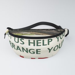 Classico Holiday Travel Fanny Pack