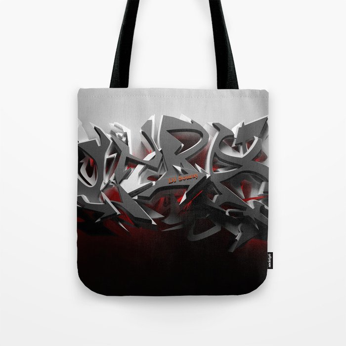 3d Graffiti Tote Bag By Maxer Society6