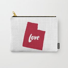Utah Love Carry-All Pouch | Utahlover, Us, Statemap, Usa, America, States, Digital, Maps, Moden, Minimal 
