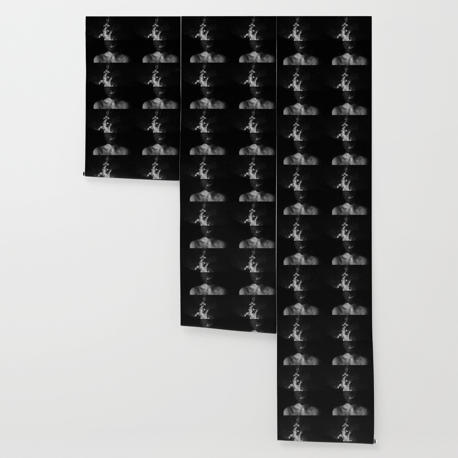 Hot Girl Abstract Art Wallpaper By Nicnak0x0 Society6