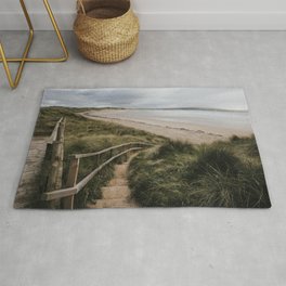 A day at the beach - Landscape and Nature Photography Rug | Photo, Autumn, Folk, Travel, Beach, Waterscape, Summer, Stroll, Walk, Escape 