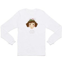 AMELIE POULAIN Long Sleeve T Shirt | Nature, Movies & TV, Curated, Love, Illustration 