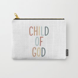 Child Of God - Christian Bible Verse Quote Carry-All Pouch