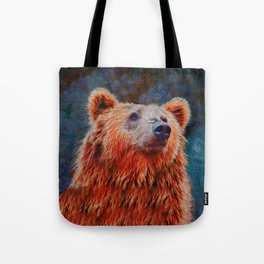 Grizzly Bear Spirit Tote Bag