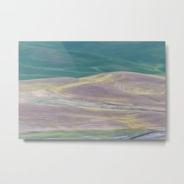 Palouse Abstract I Metal Print | Abstract, Landscape, Photo 