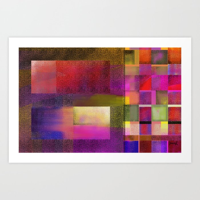 Downe Burns - Tripping On Life IV Art Print by Downe Burns Art | Society6