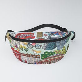The Queen's London Day Out Fanny Pack